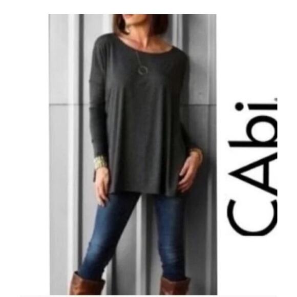 CABI Slate Grey Tunic # 577 Size XS - Picture 1 of 5